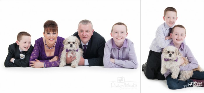 Pet and family portrait Dublin