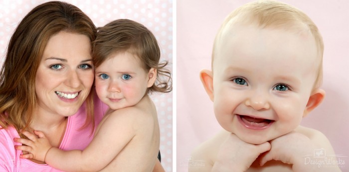Breast cancer awareness family portraits dublin