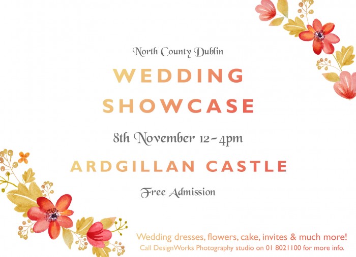 wedding showcase ardgillan castle dublin